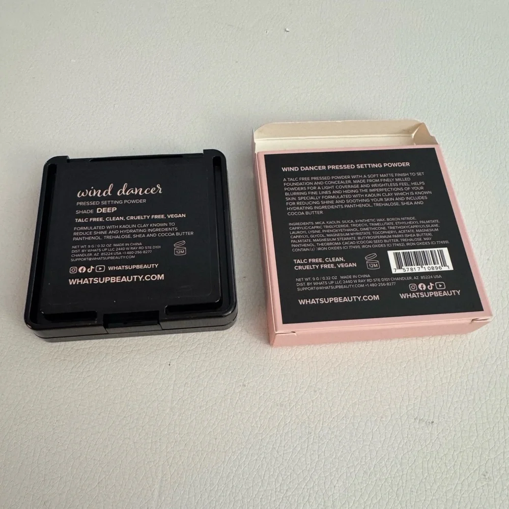 What’s Up Beauty wind dancer pressed setting powder